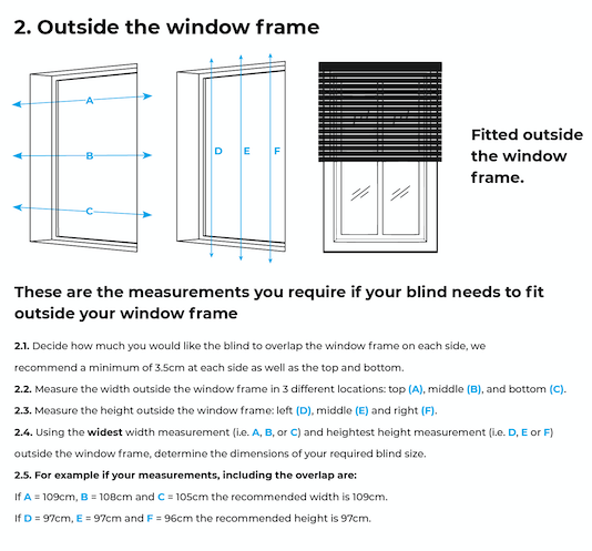 blind installation guide: How to measure your windows for the perfect fit (outside)