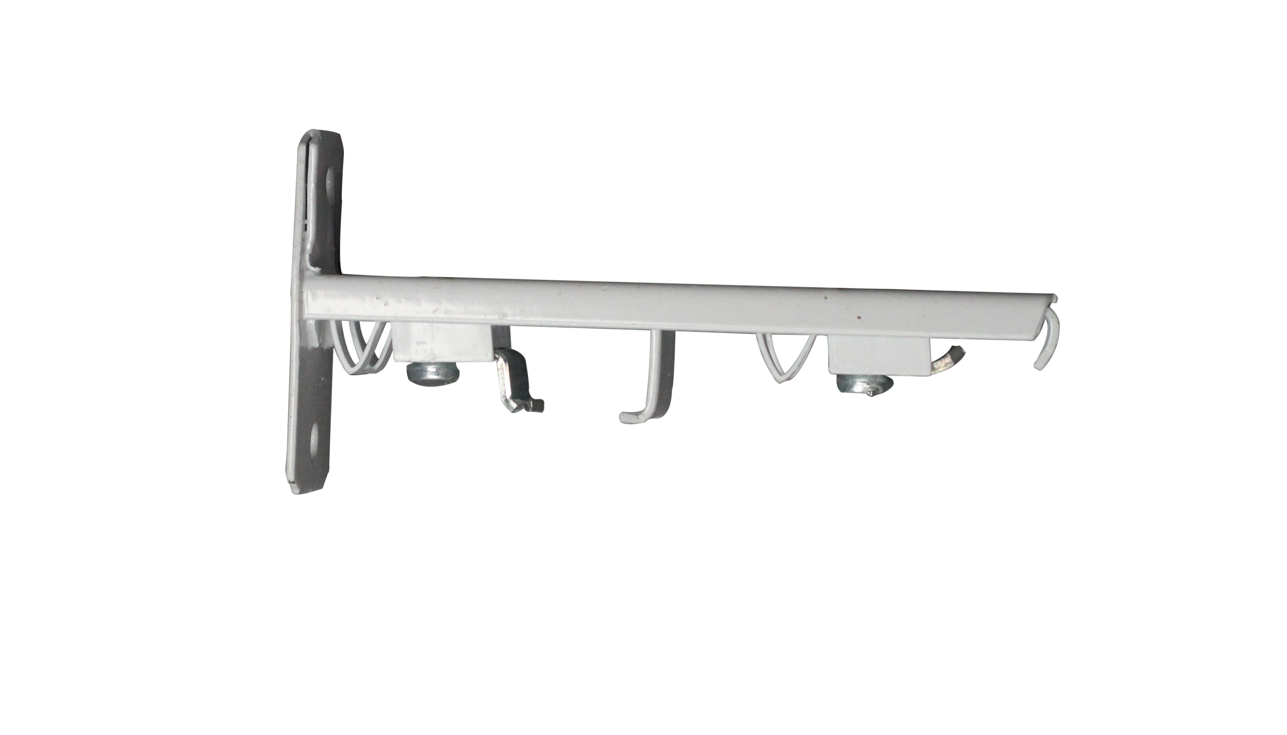 Curtain Track Superior Bracket Double White