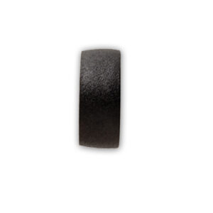 25mm Steel Curtain Rod Collar Finial Black