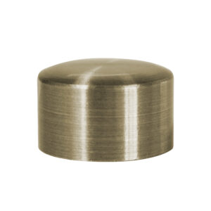 32MM END CAP FINIAL BRUSHED BRONZE
