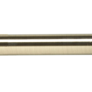 25mm Steel Curtain Rod Brushed Bronze