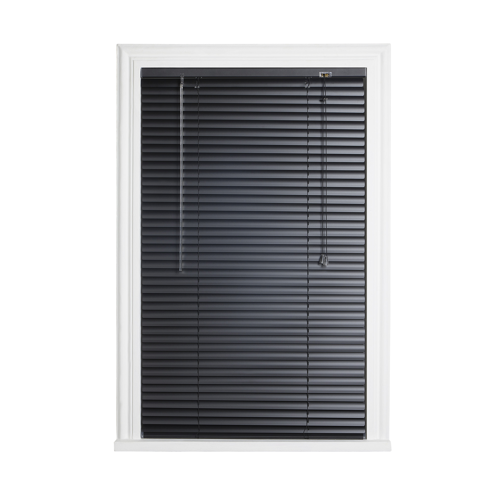 25MM ALUMINIUM VENETIAN BLIND MATT BLACK - Image 2