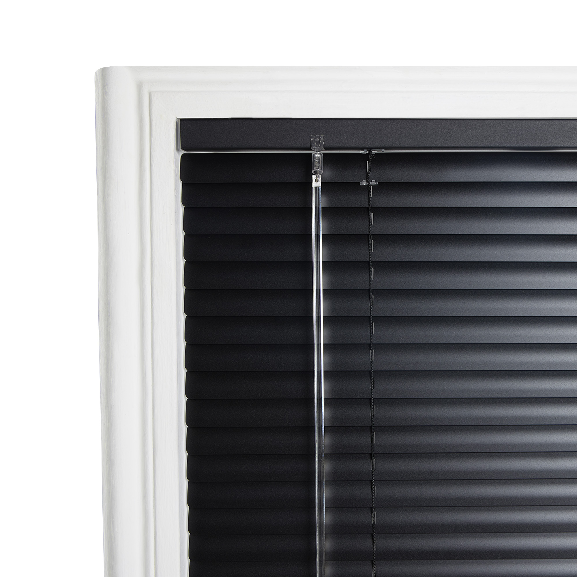 25MM ALUMINIUM VENETIAN BLIND MATT BLACK - Image 6