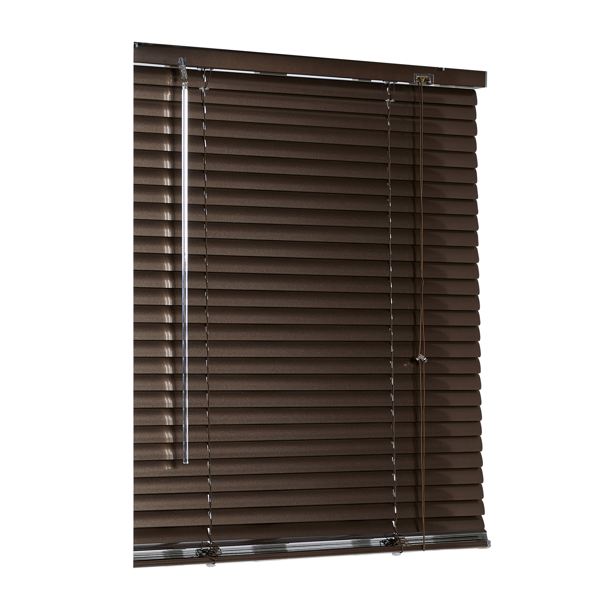 25mm Aluminium Venetian Blind Metallic Brown - Image 4