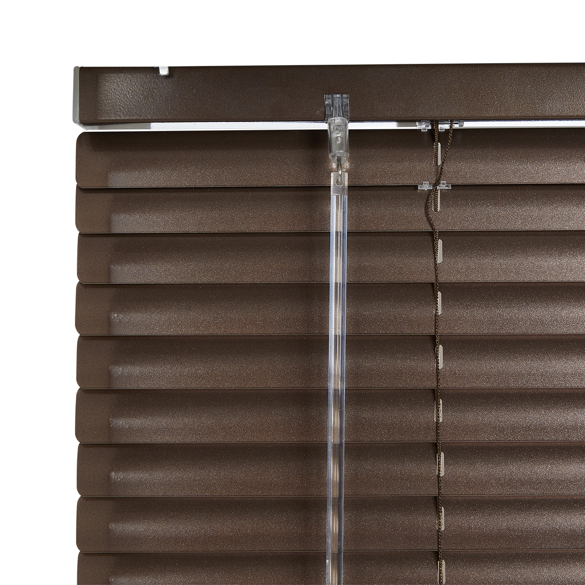 25mm Aluminium Venetian Blind Metallic Brown - Image 6