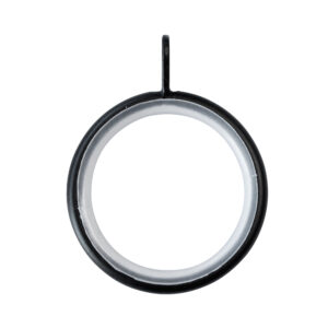 25MM METAL RINGS BLACK